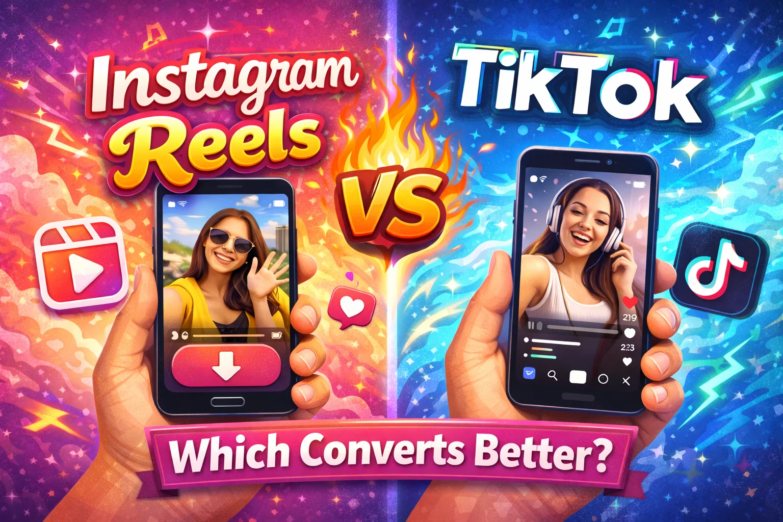 Instagram Reels vs TikTok